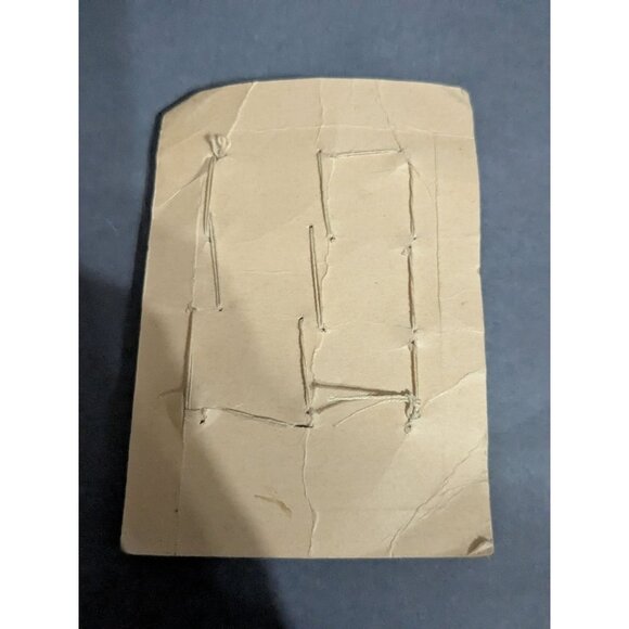 Vintage Sewing Notions Lot Fasteners Buttons Orange Plastic and Mother of Pearl - Picture 3 of 8